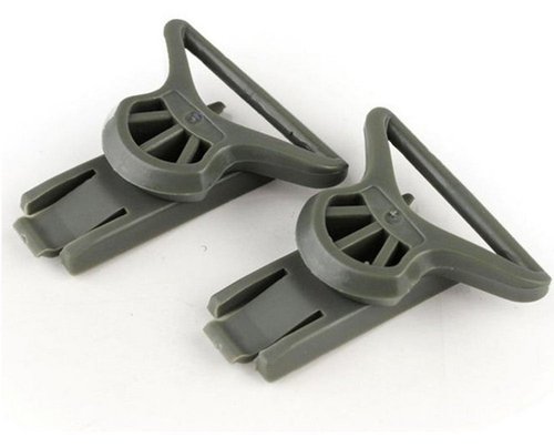 OSdream Helmet Accessories Goggles Swivel Clips Rail Connecting Pieces (Gray)