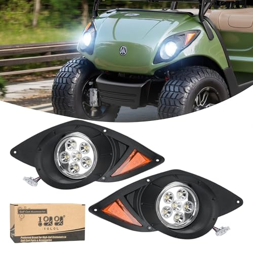 Yamaha G29 Drive Golf Cart Headlight Kit 2007-2016 12V Replacement LED Lights