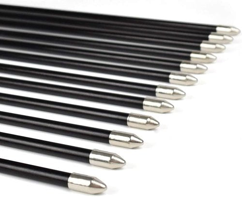 Elong Fiberglass Arrows - Target Shooting Practice for Youth & Beginners | 24-30 Inch Sizes