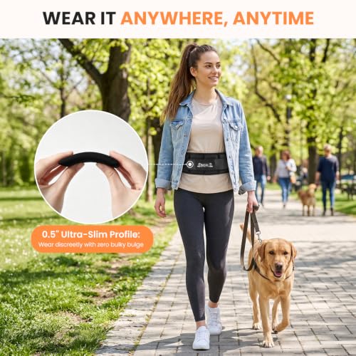 BAGAIL Adjustable Weighted Belt for Walking & Rucking 4LB (Small, 24-27in)