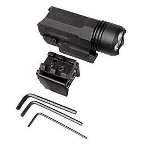 GOTICAL- Best Combination 2 in 1 Flashlight and Red Laser Sight Compact with 20 mm Picatinny Rail Mount for Hand Gun Accessories Rifles Used in Hunting