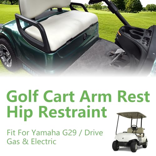Golf Cart Arm Rest Hip Restraint Pair for Yamaha G29 Drive - OEM Compatible