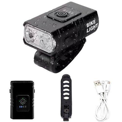 XIGUANFAVOR Bike Headlight, Bike Lights for Night Riding, Waterproof Aluminum Alloy, 1000LM T6X2 High Beam, Handlebar Mount with Mounting Strap, Front Bicycle Light for Road Cycling, Mountain Biking