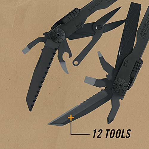 12-in-1 Multi-Tool Pliers Set with Needle Nose, Screwdrivers, and More