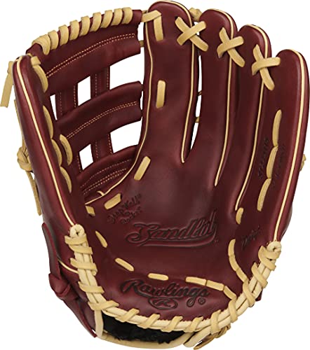 Rawlings 12.75-inch Pro H-Web Sandlot Baseball Glove, Right Hand Throw