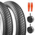 18X2.35 Bike Tire with Inner Tube - 2 Tires + 2 Tubes, 18 Inch Wide