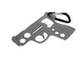 Smith & Wesson M&P Pistol Novelty Multi-Tool Carabiner with Durable, Compact Stainless Steel Construction for Tactical, Gunsmithing and EDC