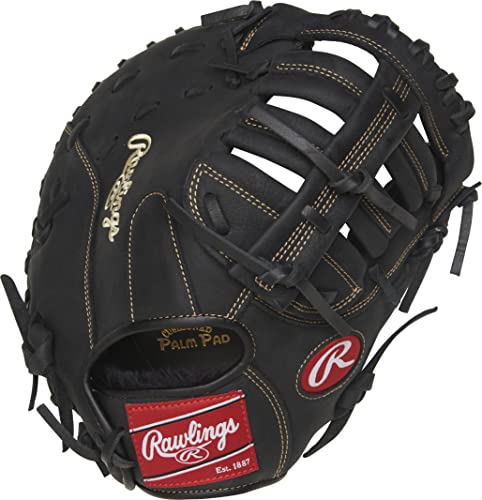 Rawlings Renegade Youth First Base Glove 11.5" - Double Bar Web, Black, Right Hand Throw