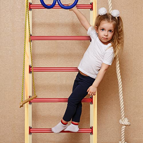 12 PCS 18-Inch Heavy Duty Steel Monkey Bars Set for Kids Backyard Playset