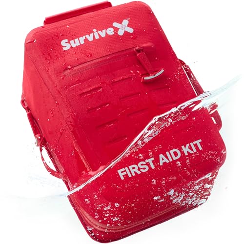 Waterproof First Aid Kit for Emergency & Outdoor Use - 3-4 People