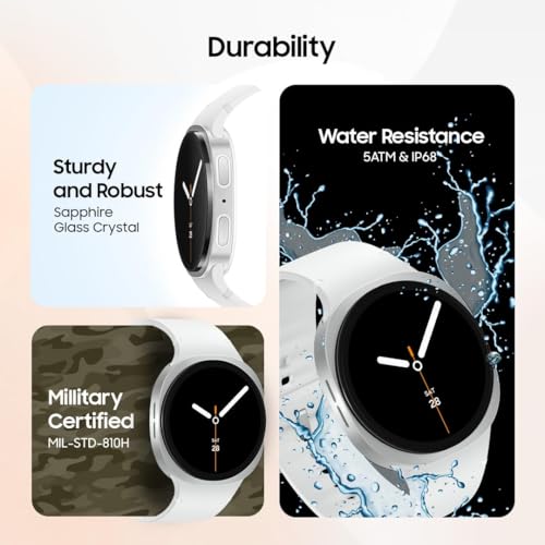 Graphite Samsung Galaxy Watch 8 40mm Bluetooth Wellness & Fitness Tracker