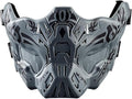 Half Face Ghost Mask Airsoft Paintball Mask， for Halloween Cosplay Paintball CS GamesTactical Gear