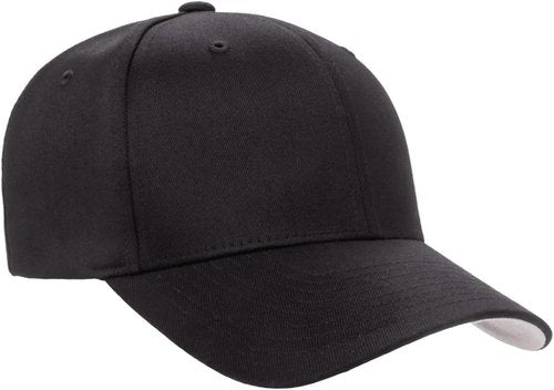 Flexfit Wooly Combed Premium 6-Panel Baseball Cap - Stretch Fitted | Available in Bulk