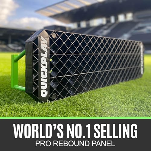 QUICKPLAY Replay Station XL Soccer Rebounder Board - 4-in-1 Passing & Reaction Trainer
