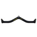 BLUSLM LAT Pull Down Bar for Cable Machine, LAT Pulldown Attachments T-bar V-bar Cable Attachment for Gym, Back Tricep Strength Training Handle (BL07)