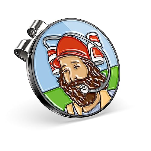 Golf Ball Marker and Hat Clip Set with Magnetic Accessory - Durable and Fun