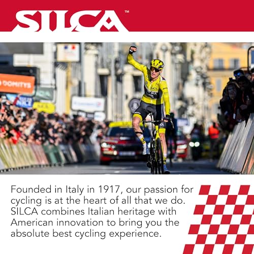 Silca 'Hiro' Side Locking Presta Chuck for Bicycle Pump | Durable Carbon Steel