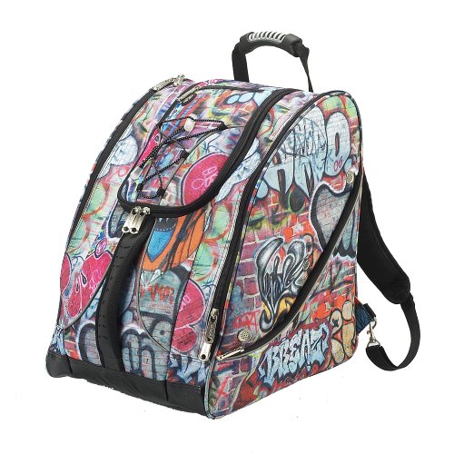 Athalon Graffiti Ski & Snowboard Boot Bag Backpack – Adventure Ready Gear Carrier