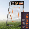 HiTekk 7x4 ft Sports Rebounder Net | Practice Solo Multi-Sport Training