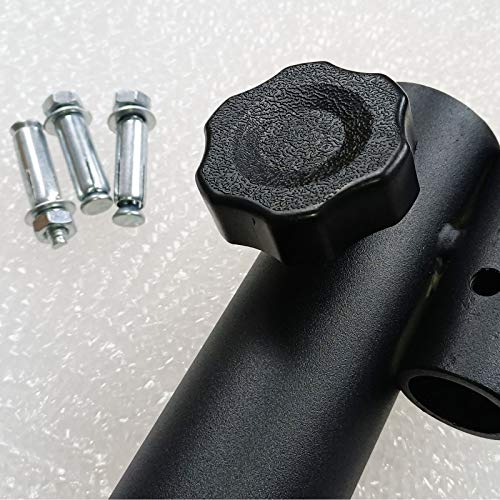 MARSAFIT Portable Landmine Base for Barbell - 360° Rotating Landmine Attachment for 1
