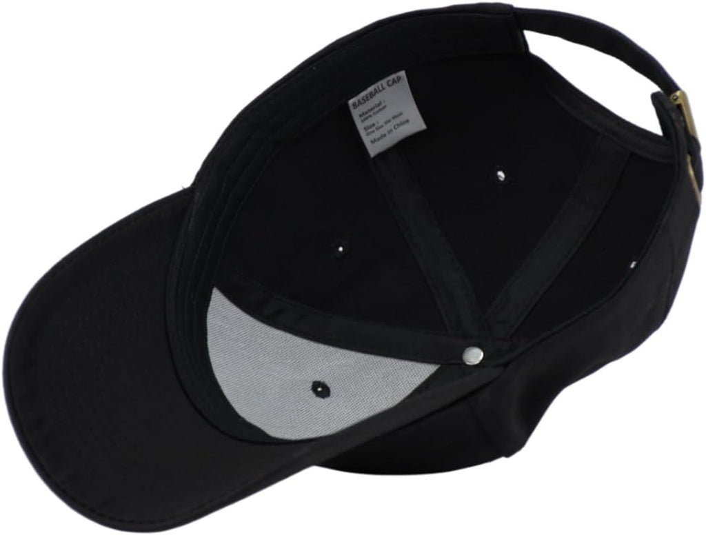 TSSGBL Classic Plain Baseball Cap, Small/M-L/XL-3XL Big Head Fit, Unisex Adjustable Cotton Structured Golf Dad Hat