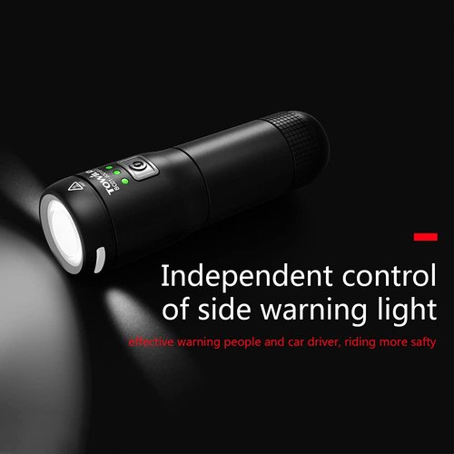 TOWILD BC02-700C Flashlight 700 High lumens,Rechargeable Led Flashlights EDC Pocket Flashlight for Camping,Outdoor and Emergency