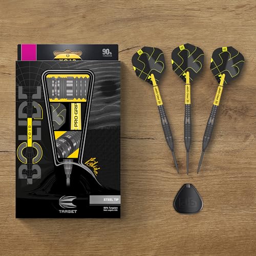 Target Darts Bolide Void 26G Tungsten Dart Set with Swiss Points & Accessories