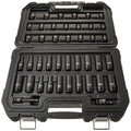 DEWALT 3/8-Inch Drive Impact Socket Set, 42-Piece Combination SAE/Metric with Laser Markings
