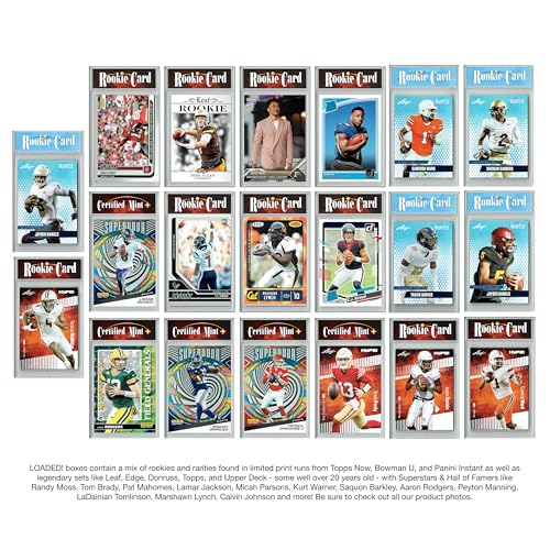 Football Rookie Card Collection - 4+ Rarities & Hall of Famers | Certified Mint+