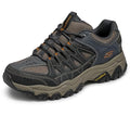Skechers Men’s M. Fit 2.0 Outdoor Sneakers Charcoal/Gold, Lace-Up, Rubber Outsole