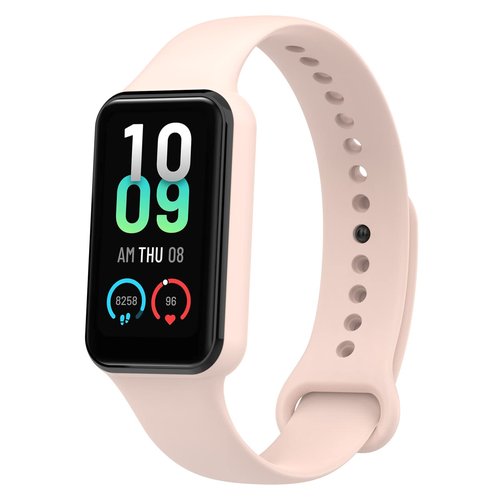 FitTurn 5 Pack Bracelet Band Compatible With Amazfit Band 7/Band7 Adjustable Comfortable Sport Replacement Strap Wristband for Women Men (5 Pack B)