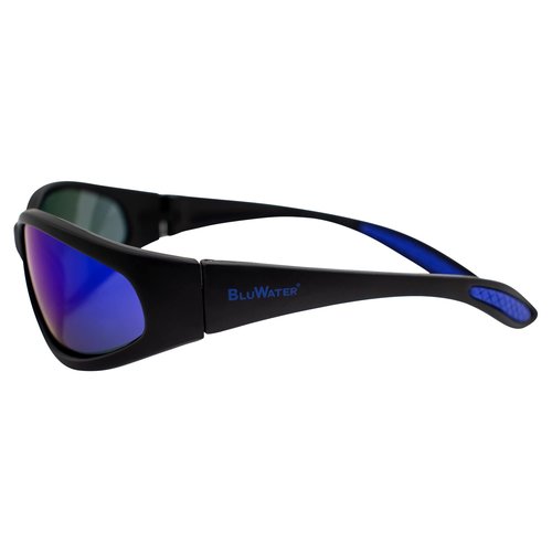 BluWater Samson 2 G-Tech Blue Lens Polarized Sunglasses for Men Scratch-Resistant Boating, Watersports, Sports & Fishing Glasses