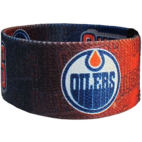 NHL Unisex Stretch Bracelets - Edmonton Oilers Team Color Sports Fan Accessory