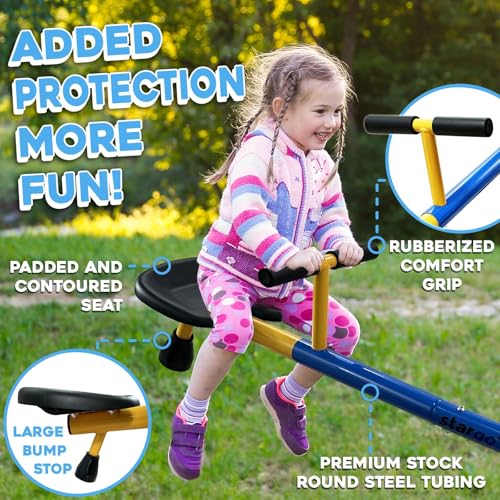 Swivel Teeter Totter for Toddlers & Kids Outdoor Indoor Playground Equipment
