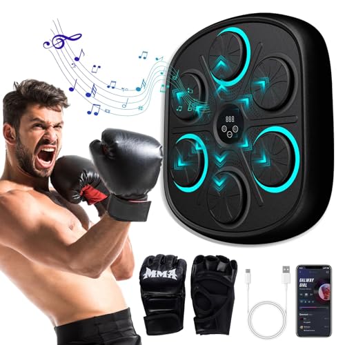Wall-Mounted Boxing Machine for Kids & Adults - Rhythm Punching Workout