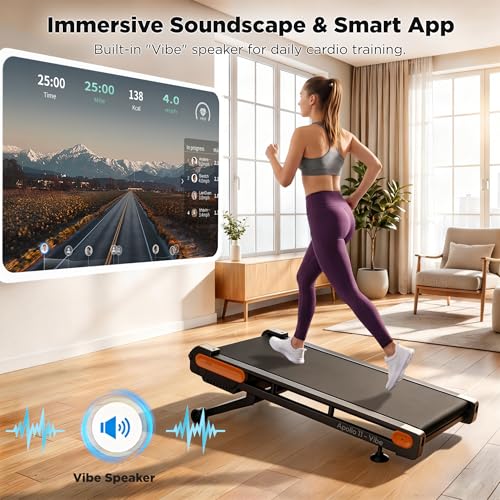 VITALWALK Portable Walking Pad Treadmill with Incline for Home & Office