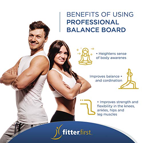 20 Inch Professional Balance Board - Versatile Workout Stability Trainer