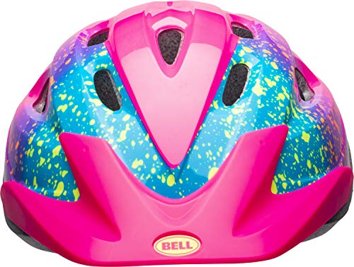Child Bike Helmet - Pink Splatter Stella, One Size, Safety & Lightweight