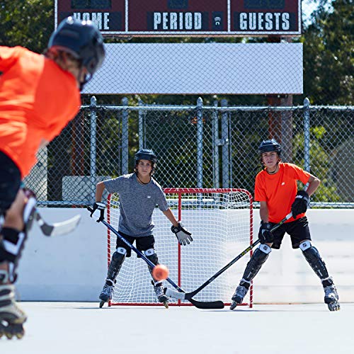 NHL Youth Steel Hockey Goal 54-Inch - Franklin Sports Pro-Style Street Hockey Goal