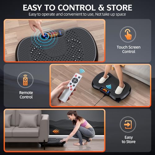 PBYRD Whole Body Vibration Exercise Machine for Weight Loss & Muscle Activation