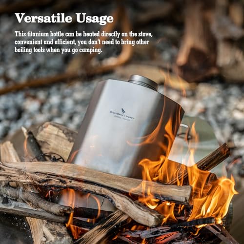 Large Capacity Titanium Water Bottle - Leak-Proof, 84oz Hydration Flask for Outdoor & Travel