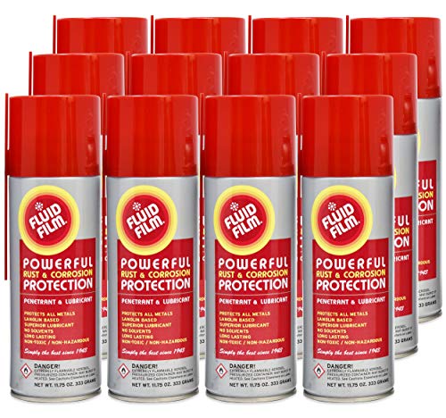 Fluid Film Penetrating Oil 11.75oz - 12 Pack Heavy-Duty Lubricant