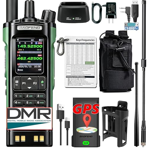 High Power 10W Two-Way Radio with GPS APRS NOAA Weather Emergency Kit