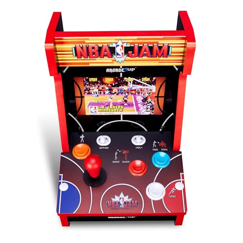 NBA JAM Countercade Arcade Game - NBA JAM Tournament Edition & Hang Time - Variation of NBA JAM