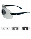 COASTBONK Polarized Sports Sunglasses for Men&Women,Baseball,Cycling,Cricket,Golf,Hiking,Running Sunglasses UV400 Protection (Black)