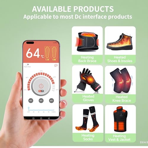 Rechargeable 5V 5000mAh Lithium Polymer Battery Pack for Heated Socks & Gloves