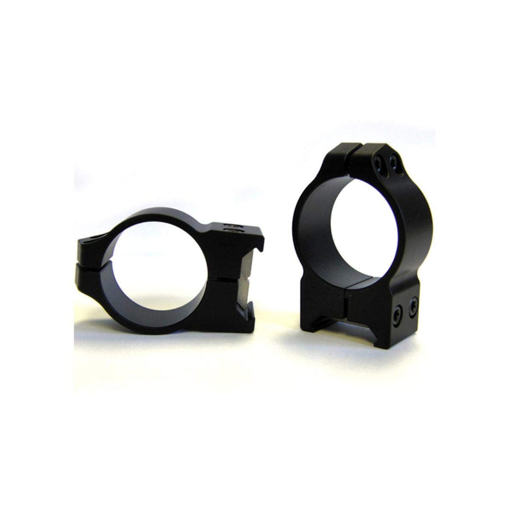 WARNE 14BM CZ 550 Permanently Attached Scope Rings, Solid Steel, Vertically Split, 30 mm, Med Matte