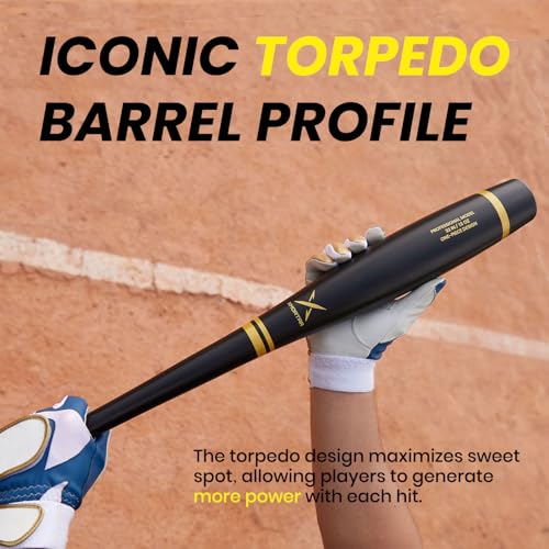 Pro Plastic Baseball Bat - 32 Inch, 12 oz, Backyard & Beach Play - Original