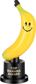 Tondiamo Small Trophy Celebrate The Top Award 6 Inch Tall Plastic MVP Funny Game Small Trophy and Awards for Employees Boss Custom Competition Gifts