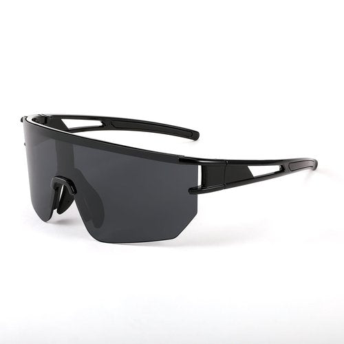 WANWAN Men Women Cycling Sunglasses, 80s Sport Baseball Mirrored Sun Glasses for Youth Adults Running Softball